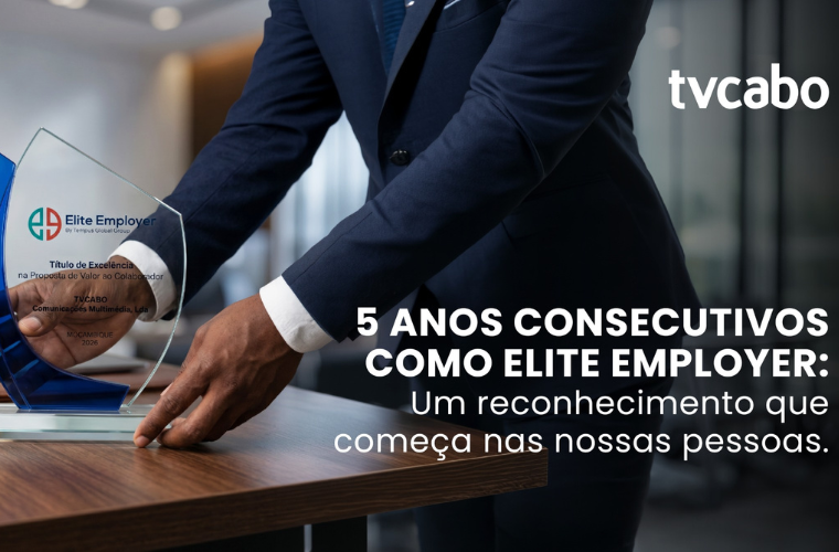 TVCABO reconhecida pelo 5º ano consecutivo como Elite Employer